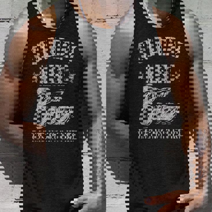 カントリーミュージックとビール That's Why I'm Here タンクトップ 彼への贈り物