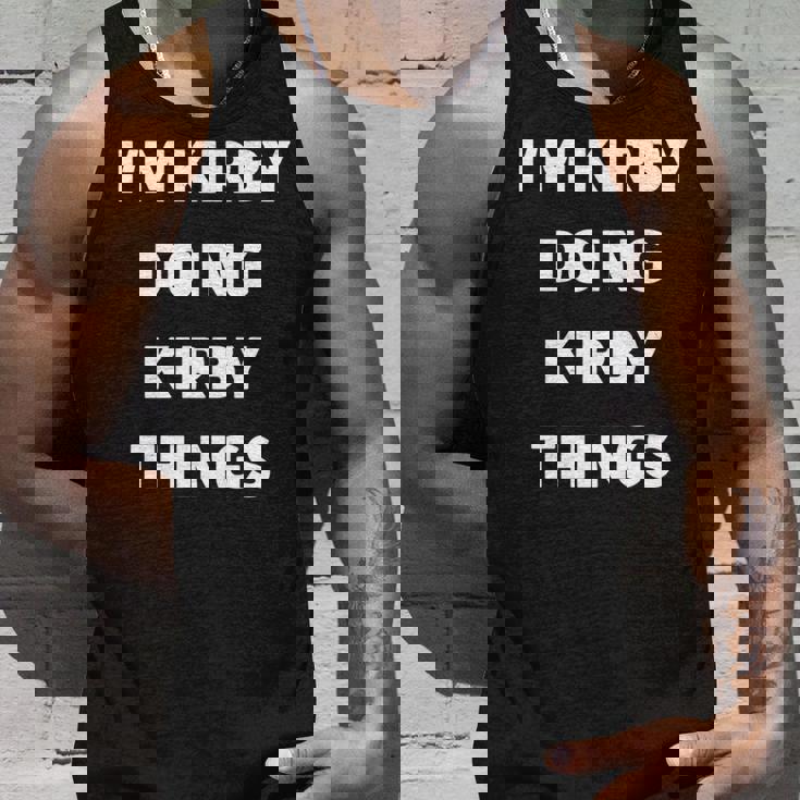 カービィのことをやってるカービィだよ 長袖tシャツ タンクトップ 彼への贈り物