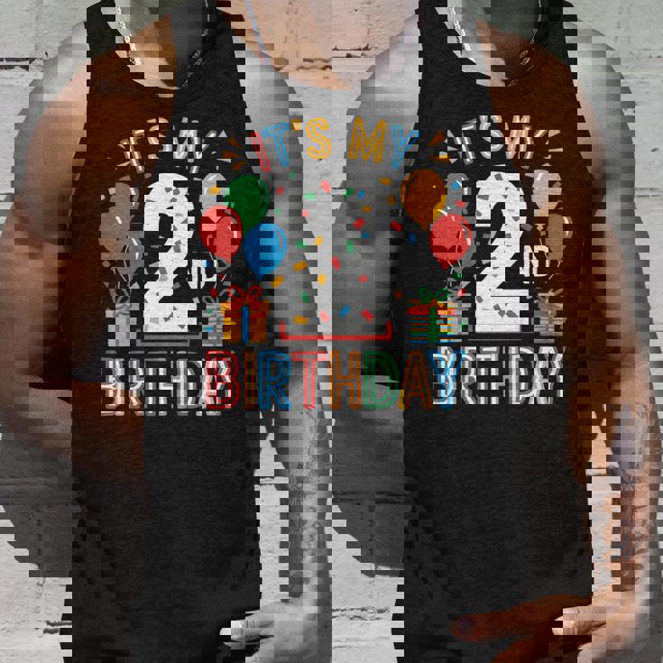 キッズ キッズ 2 歳の誕生日シャツ 男の子 幼児 2 人 2 歳の誕生日 タンクトップ 彼への贈り物