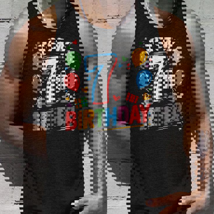 キッズ 7歳の誕生日シャツ男の子キッズ幼児7歳の誕生日男の子 タンクトップ 彼への贈り物