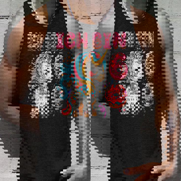 キッズ Kinder Ich Binchon 6 誕生日 ユニコーン 6歳 タンクトップ 彼への贈り物