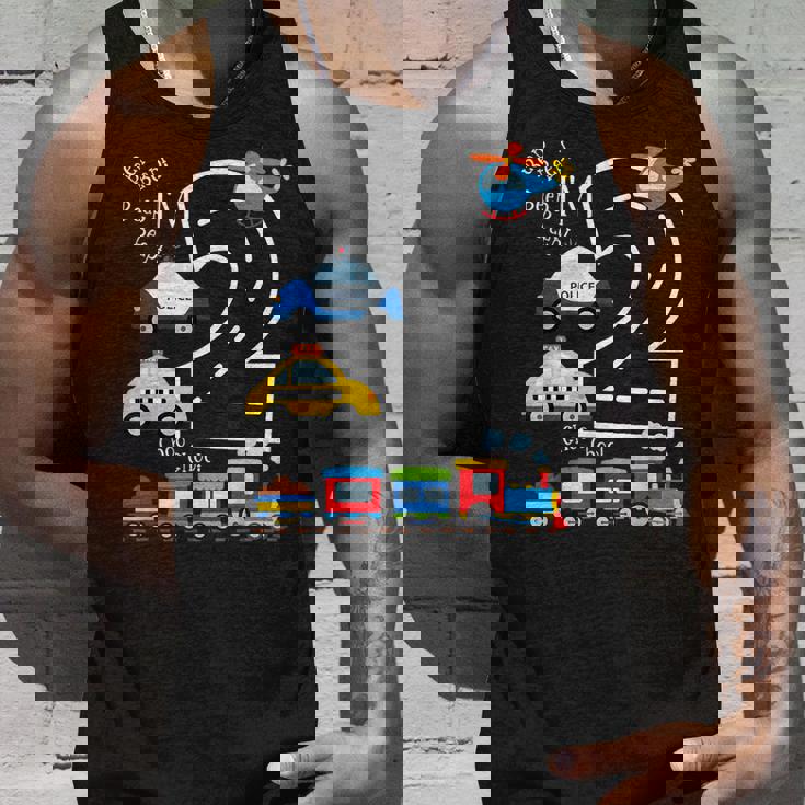 キッズトラック 電車 2歳の誕生日パーティー 幼児 2歳 誕生日 タンクトップ 彼への贈り物