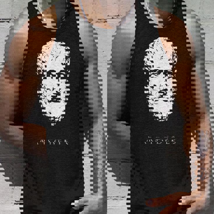 ギリシャ古代アリストテレス哲学 Aristotle Philosophy Greek Philosopher タンクトップ 彼への贈り物