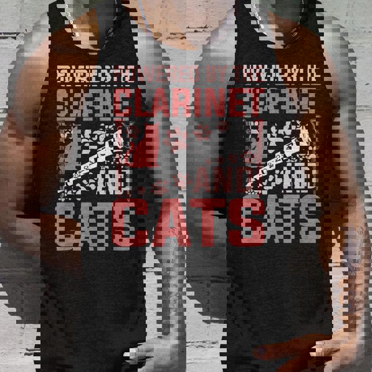 クラリネットとキャッツの面白いクラリネットプレーヤーがパワーアップ。 タンクトップ 彼への贈り物