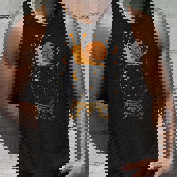 クリスタルボールスターのカタツムリ タンクトップ 彼への贈り物