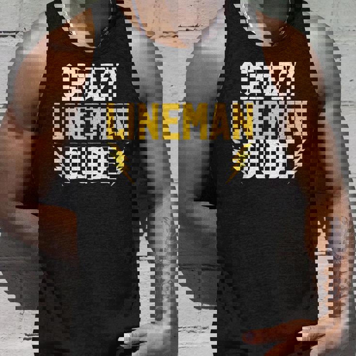 クレイジーラインマンデュードラインマン タンクトップ 彼への贈り物