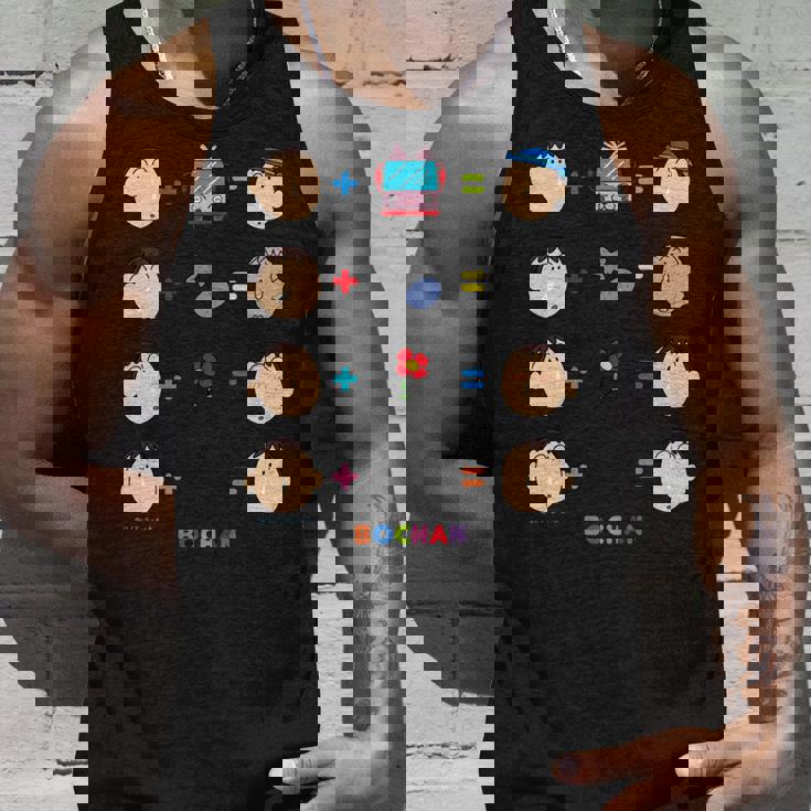 クレヨンしんちゃん 〇＋〇＝？ ボーちゃんver 長袖tシャツ タンクトップ 彼への贈り物