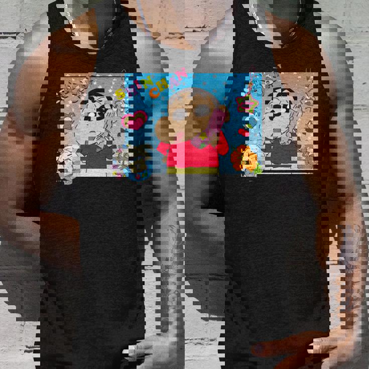 クレヨンしんちゃん 平成ごっこ しんちゃん 長袖tシャツ タンクトップ 彼への贈り物