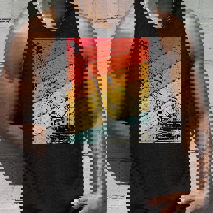 クレーン オペレーター 重機 おもしろい 建設 クレーン タンクトップ 彼への贈り物