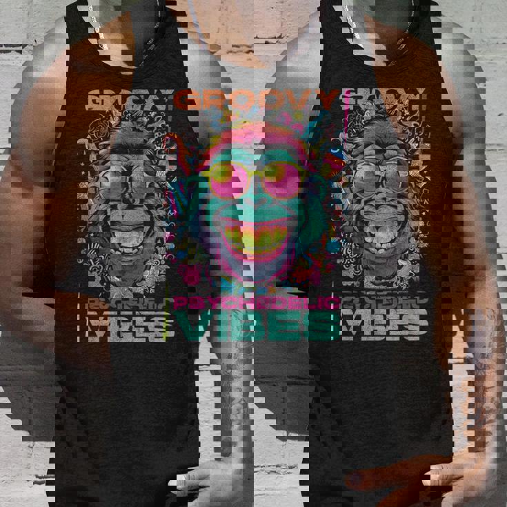 クールなエイプ。グルーヴィーなサイケデリックな雰囲気。 タンクトップ 彼への贈り物