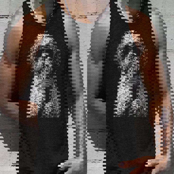 クールシーズードリンクアイスコーヒーファニードッグミームy2kグランジ タンクトップ 彼への贈り物