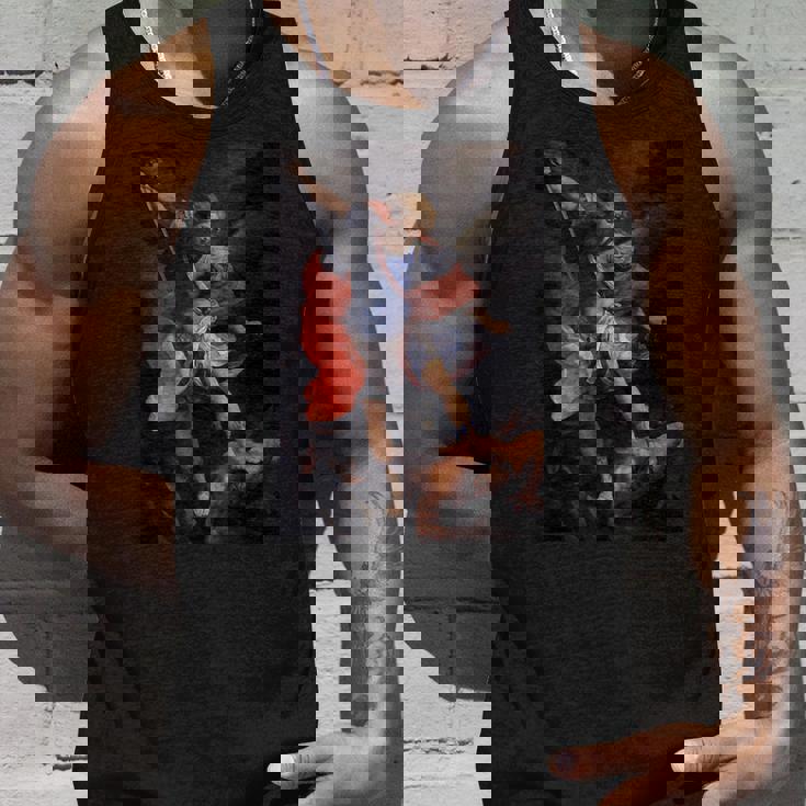 グイド・レーニによるサタンを倒した大天使ミカエル1635 タンクトップ 彼への贈り物