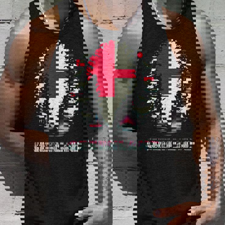 グリーンランドフラッグシャツ、グリーンランドマップ、グリーンランド、レディース、メンズ。 タンクトップ 彼への贈り物