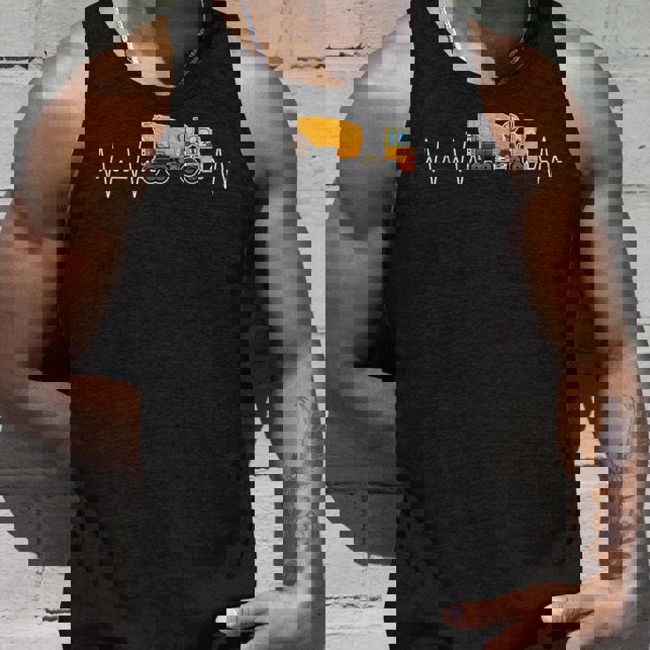 コンクリートミキサー 工事現場 Ecgコンクリートミキサー タンクトップ 彼への贈り物