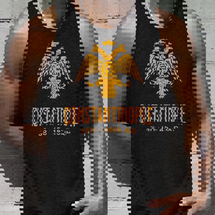 コンスタンティノープル ビザンツ帝国のシンボル タンクトップ 彼への贈り物