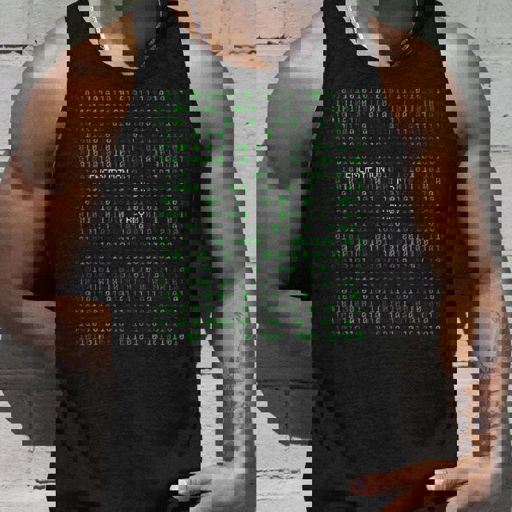 コーディングコードプログラムプログラマー タンクトップ 彼への贈り物