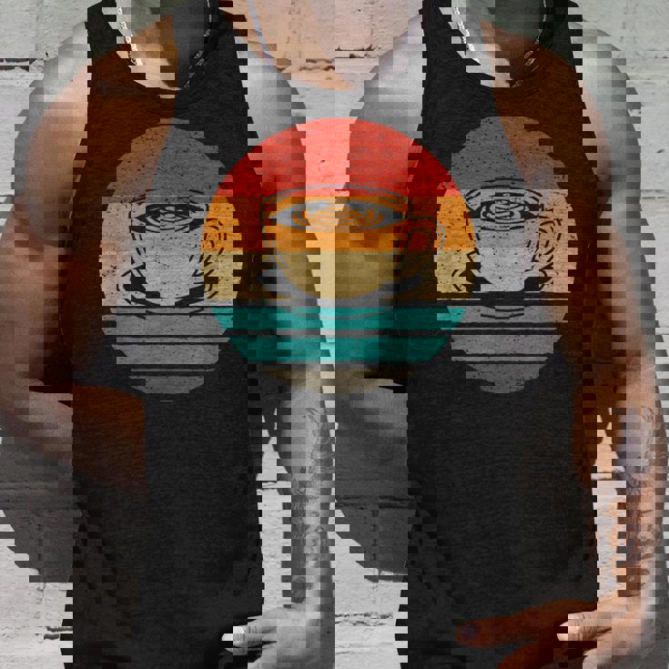 コーヒー レトロスタイル ビンテージ タンクトップ 彼への贈り物