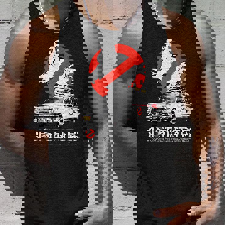 ゴーストバスターズ ハロウィン デザイン Ecto 1 タンクトップ 彼への贈り物