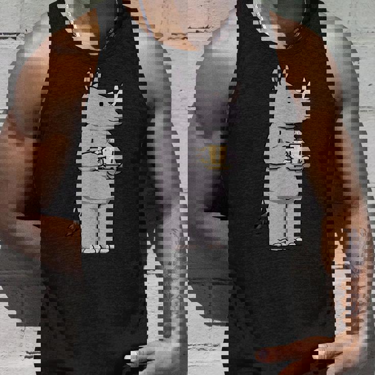 サイ コーヒー 野生動物 サイ タンクトップ 彼への贈り物