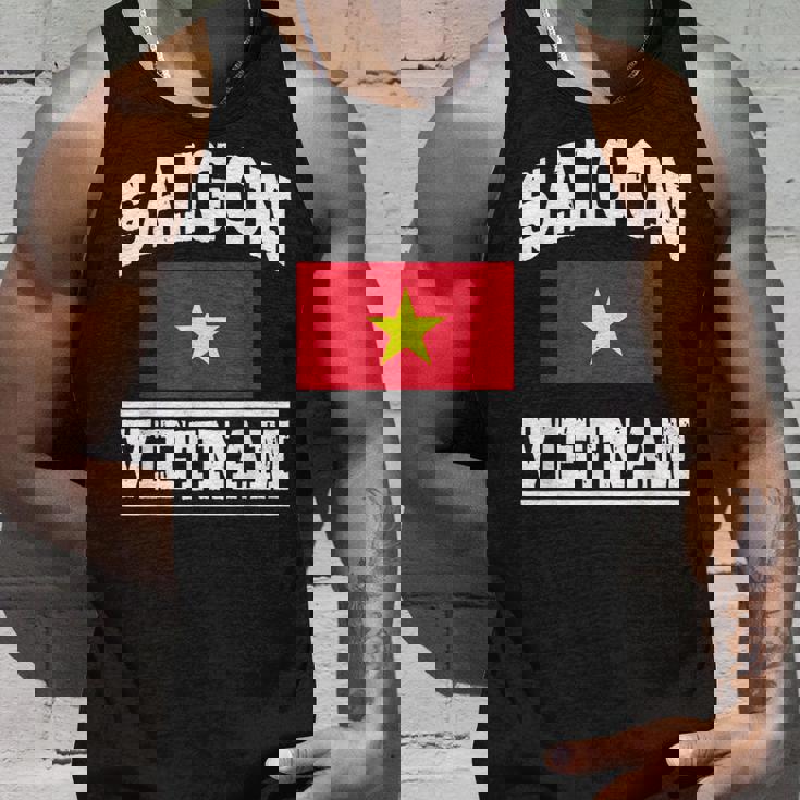 サイゴン ベトナム ホーチミン市 お土産 ベトナム国旗 タンクトップ 彼への贈り物