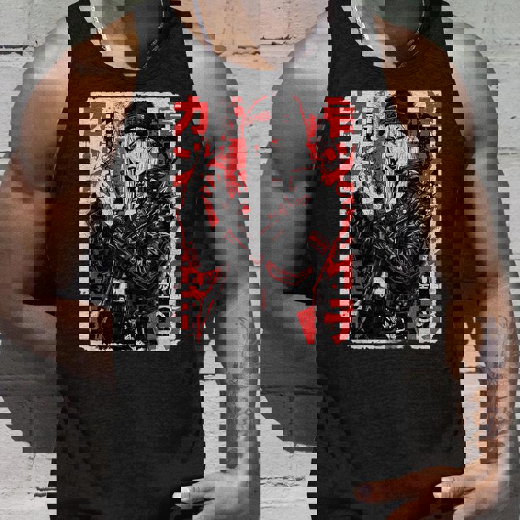 サイバーパンク パンクガール 日本のストリートウェア タンクトップ 彼への贈り物