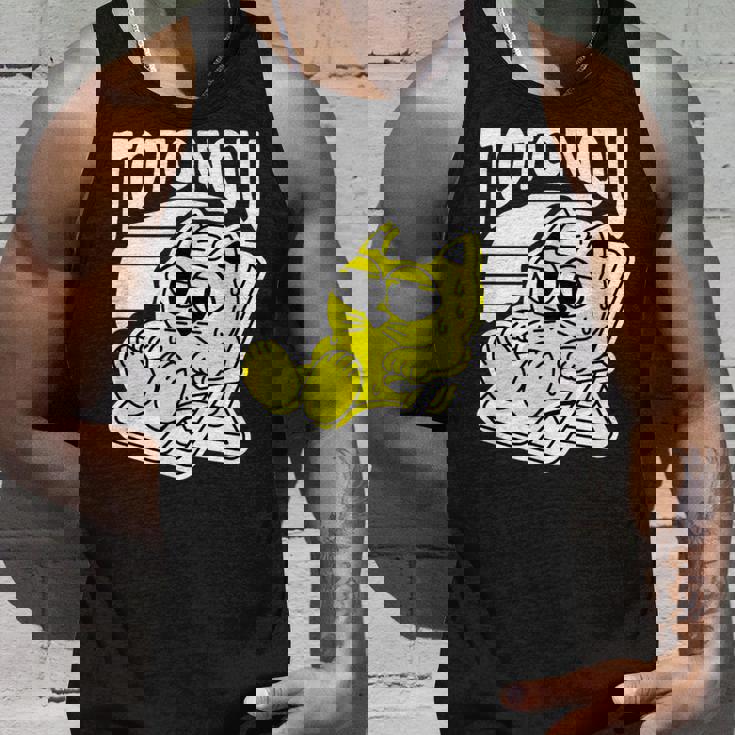 サウナ Totonou ととのう 猫 キャラクター 整うauna さうな ネタ かわいい ねこ ぬこ ヌコ おもしろ タンクトップ 彼への贈り物