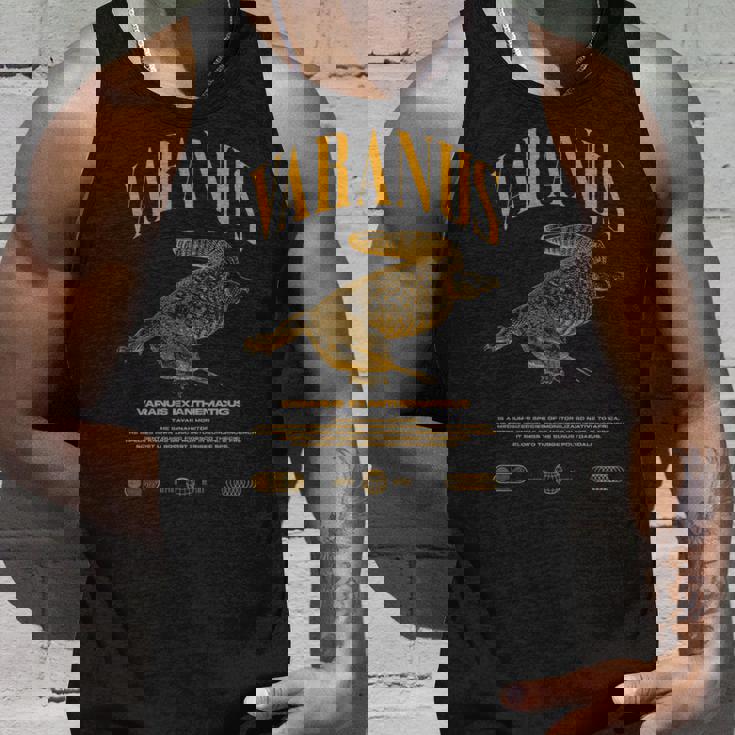 サバンナモニターモダンストリートウェアの爬虫類のキーパー 長袖tシャツ タンクトップ 彼への贈り物