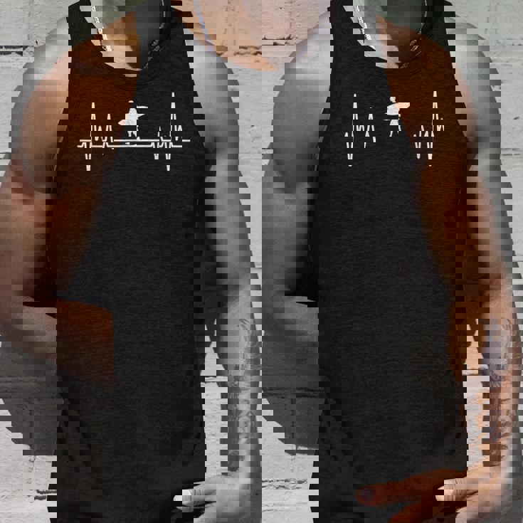 サーファー ハートビート サーフィン サーフボード サーフラバー メンズ ボーイズ ビーチ タンクトップ 彼への贈り物