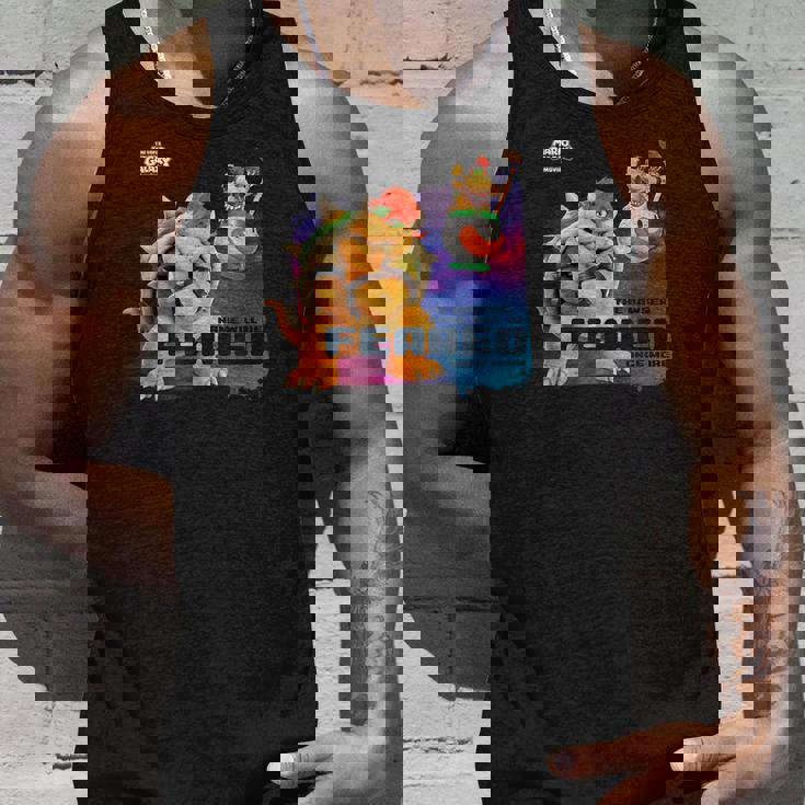 ザ・スーパーマリオギャラクシー・ムービー Bowser Feared タンクトップ 彼への贈り物