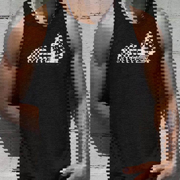 ショベルドライバー進化重機オペレーター タンクトップ 彼への贈り物