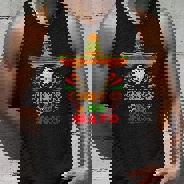 シンコ・デ・マヨ シンコ・デ・マヨのシベリアン・ハスキーの面白い犬 タンクトップ 彼への贈り物