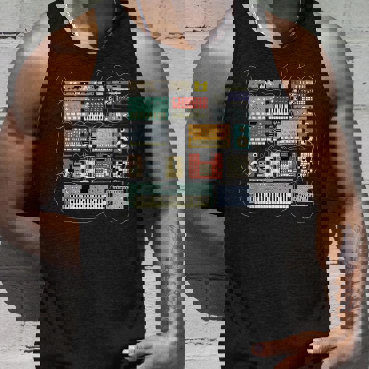 シンセサイザー エレクトロニック・ミュージシャン と Dj タンクトップ 彼への贈り物