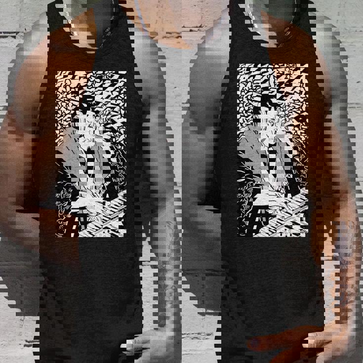 シンセサイザー テクノ 音楽 面白い サムライ シンセサイザー 長袖tシャツ タンクトップ 彼への贈り物