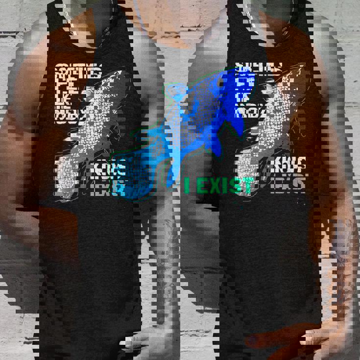 シーラカンス I Exist タンクトップ 彼への贈り物