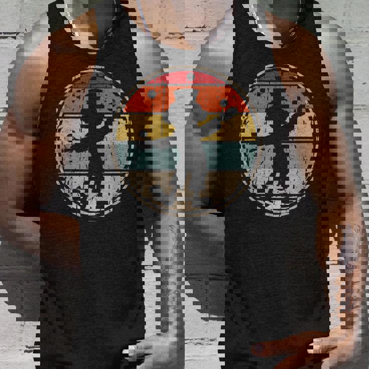 ジャグリングピエロ面白いサーカスジャグラー タンクトップ 彼への贈り物