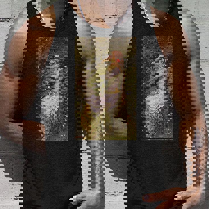 ジョン・ウィリアム ウォーターハウス オフィーリア 絵画 タンクトップ 彼への贈り物