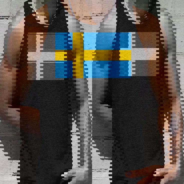 スウェーデンの国旗 タンクトップ 彼への贈り物