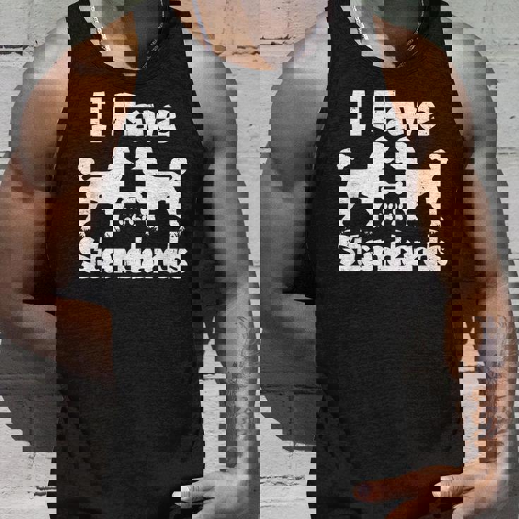 スタンダード プードル オーナーズ I Havetandards ファニー プードル タンクトップ 彼への贈り物