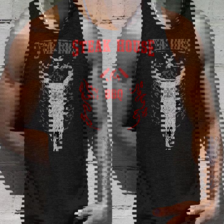 ステーキハウス Bbq バーベキュー グリル リブアイ ステーキハウス ディナー タンクトップ 彼への贈り物