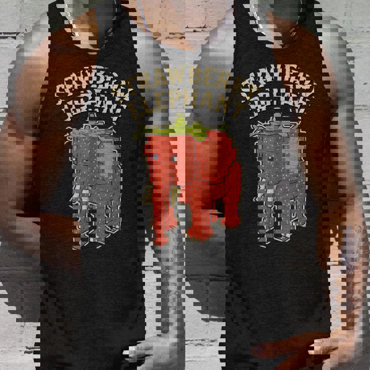 ストロベリーエレファント 面白いイタリアンブレインロットゲームミーム タンクトップ 彼への贈り物