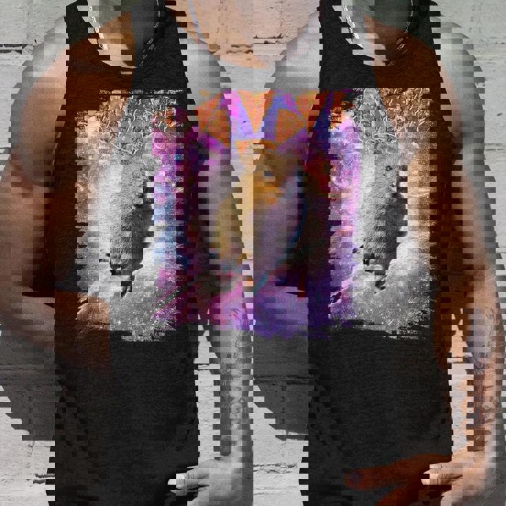 スペースギャラクシーquokka ワラビー ピザ付き タンクトップ 彼への贈り物