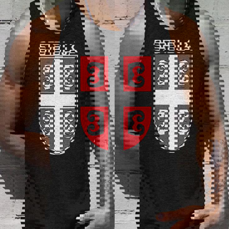 セルビアクロスシールドセルビアアーム。 タンクトップ 彼への贈り物