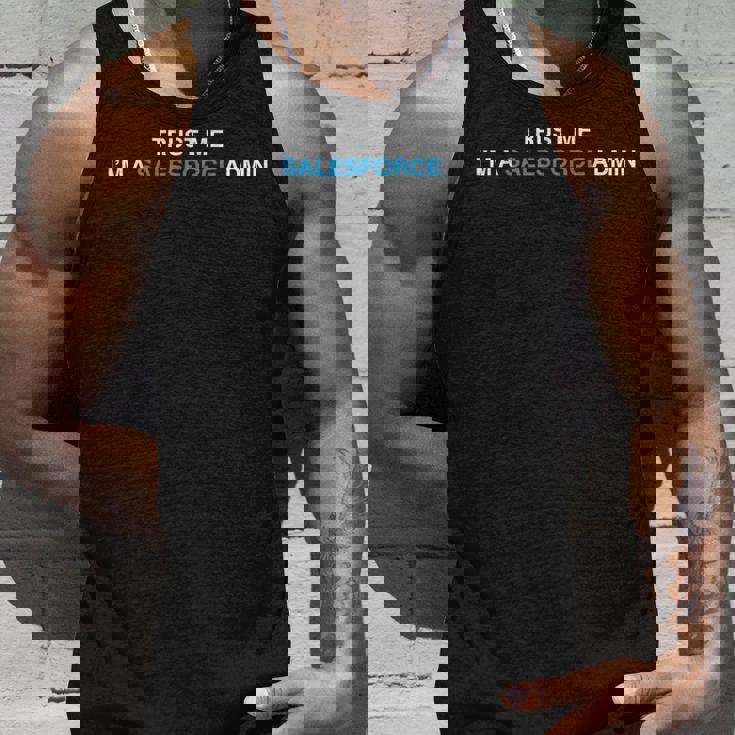 セールスフォースシステム管理者-私を信じてください、私はセールスフォースシステム管理者aas タンクトップ 彼への贈り物