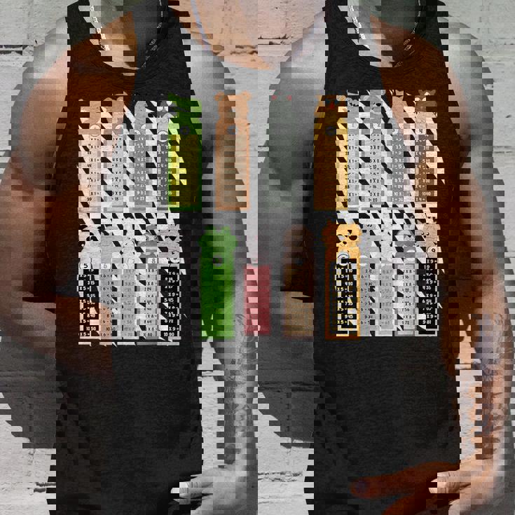 ゼブラプリント 算数 仮装アイデア キッズ&掛け算 タンクトップ 彼への贈り物