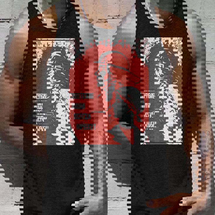 ソビエト連邦 ワーキングクラス プロパガンダポスター Cccp タンクトップ 彼への贈り物