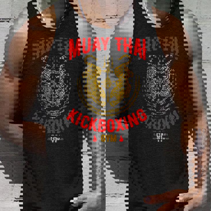 タイガームエタイキックボクシングジムmmaトレーニングギフト タンクトップ 彼への贈り物