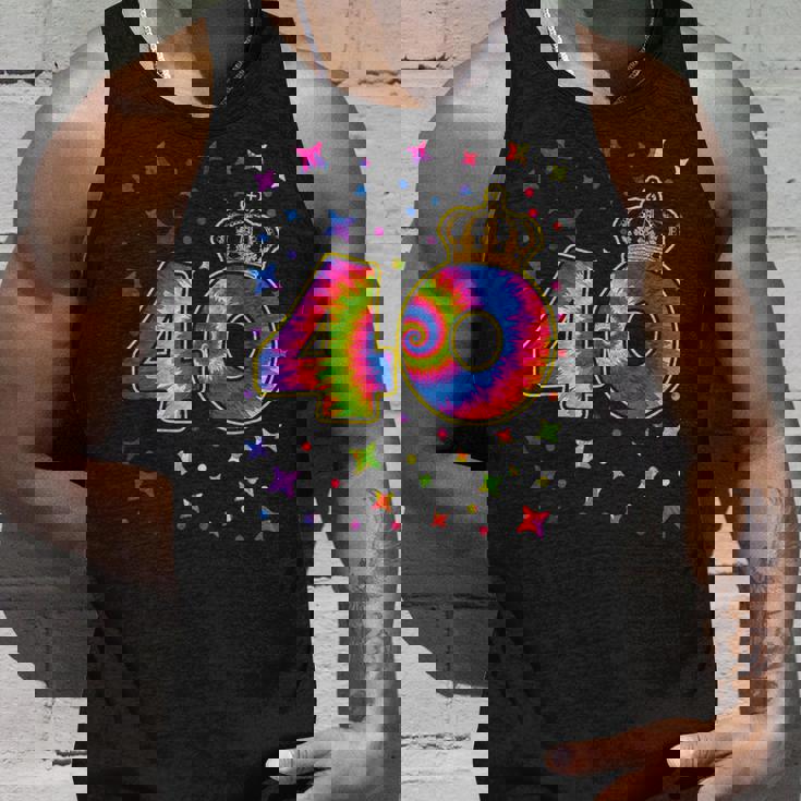 タイダイ 40歳の誕生日パーティー 40歳 お祝い タンクトップ 彼への贈り物