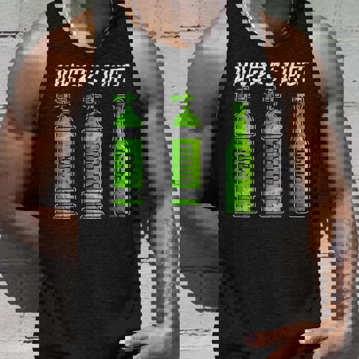 ダイバー ダイエット ビール おもしろ スキューバダイビング タンクトップ 彼への贈り物