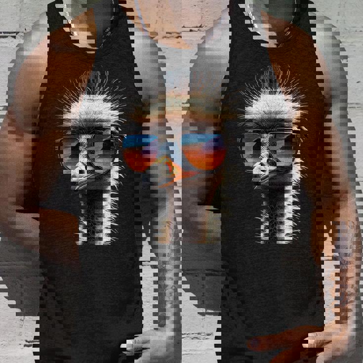 ダチョウ 鳥 エミュー ラタイト 私はダチョウが大好きです 疑惑のダチョウ タンクトップ 彼への贈り物