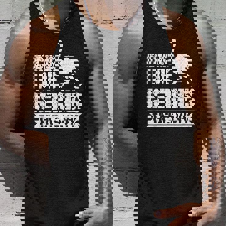 ダチョウが大好きだからだからダチョウ タンクトップ 彼への贈り物